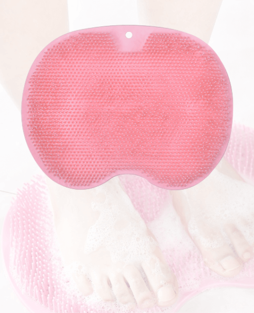 Силіконовий масажний килимок для миття ніг